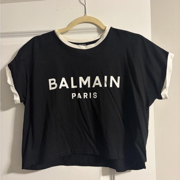 Balmain Tops - Balmain Baby Tee